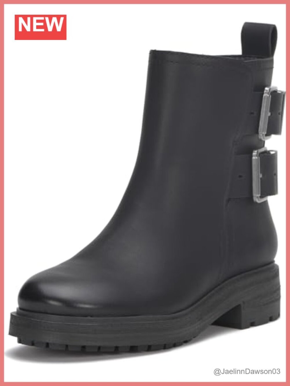 Lucky Brand Women's Candre Boots - Faux Leather Ankle Motorcycle Zip